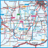 UK 50-50, Werdenfelser Land/Ammergebirge, 1:50.000